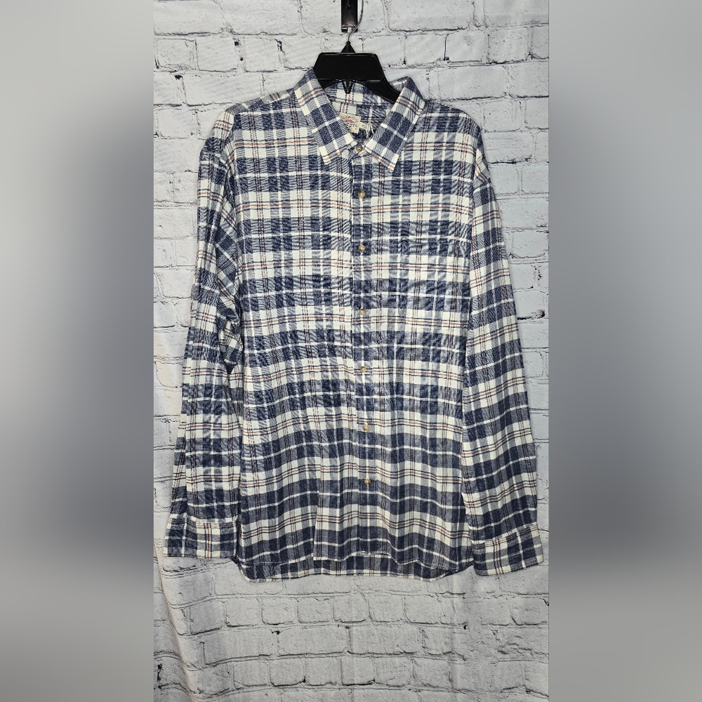 Faherty Men's The Movement‎ Rainier Plaid Flannel Size XXL